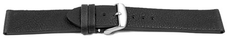 Correa de reloj de cuero de vaca Berln Soft Vintage negro 18mm 20mm 22mm