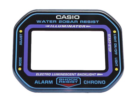 CRISTAL Casio para los relojes Throwback DW-5600THS-1 DW-5600THS