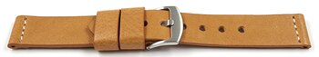 Correa de reloj - Ranger - cuero sólido - marrón claro XL