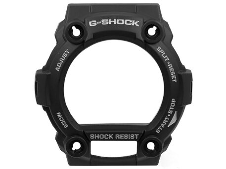 Casio luneta para G Shock GW-7900, GW-7900-1, resina, negra