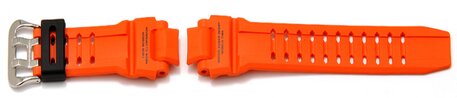 Casio Correa para reloj para GA-1000, GA-1000-4AER, resina naranja