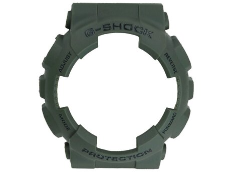 Luneta Casio para reloj G-Shock GD-100MS-3, GD-100MS, resina, verde oscuro