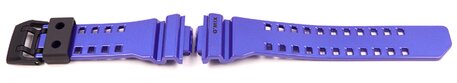 Correa de resina lila azulado azul Casio para GBA-400-2A, GBA-400