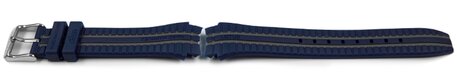 Correa para reloj Lotus azul con bandas de color gris para 18260/2 18260