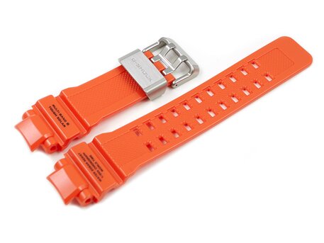 Correa para reloj Casio naranja para GW-A1100R-4A, GW-A1100R-4, GW-A1100R-4AER de resina