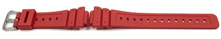 Correa de repuesto Casio de resina roja para DW-5600P-4 DW-5600TB-4A