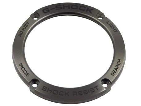 Bisel Casio G-Steel anillo de acero negro para GST-W130BD GST-W130BD-1AER