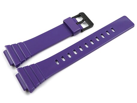 Correa para reloj Casio de color lila para W-215H de resina