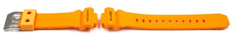 Correa para reloj Casio de color naranja para GLX-150-4 de resina 