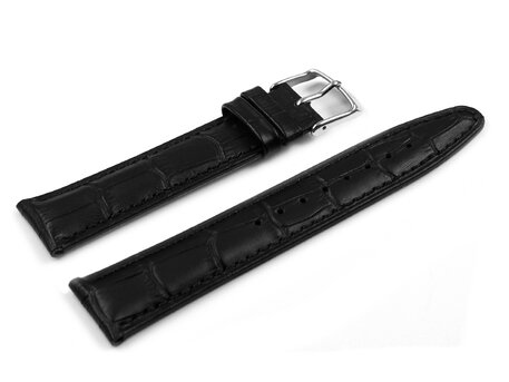 Correa para reloj de cuero negra para F16872 compatible con F16275 F16871