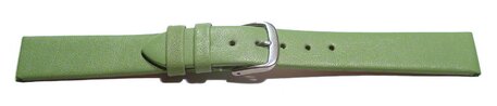 Correa reloj - Cuero auténtico - Modelo Business-verde- 8-22 mm