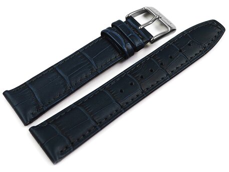 Correa para reloj Festina cuero azul para F20201 F20201/3 compatible con F16893