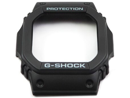 Luneta para reloj Casio G-Shock GW-M5600 de resina negra
