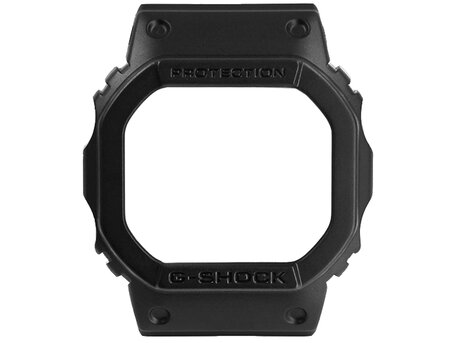 Casio bisel de repuesto (luneta) de resina negra para GW-B5600AR GW-B5600AR-1