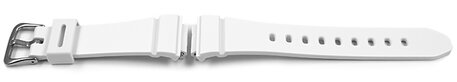 Correa de repuesto Casio Baby-G de resina blanca para BGD-565-7 BGD-565