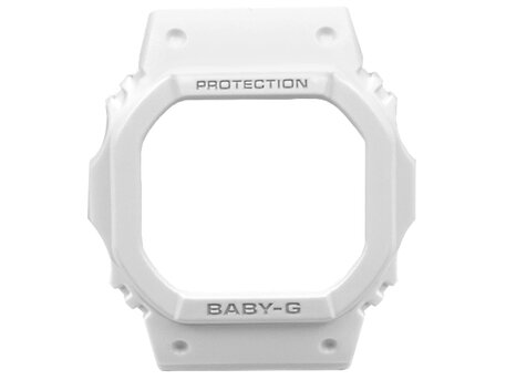 Bisel Casio Baby-G de resina blanca para BGD-565-7 BGD-565