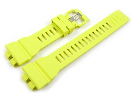 Correa para reloj Casio de resina amarilla para GBA-800-9A