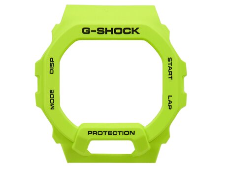 Bisel Casio G-Shock Luneta verde amarillento GBD-200-9 GBD-200-9ER de resina