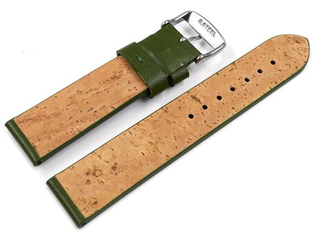 Veganes Uhrenband aus Kaktus grn 14mm 16mm 18mm 20mm 22mm 24mm