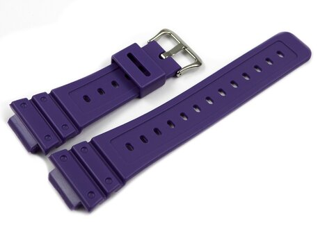 Correa para reloj de resina violeta para DW-5600TB-6