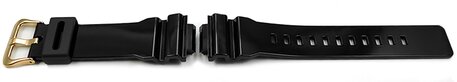 Correa de recambio Casio para GA-810GBX-1A9 de resina negra superficie brillante