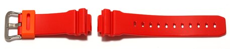 Casio Correa para reloj para DW-6900CB-4, resina, rojo